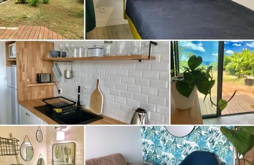 Trois-Bassins Apartment | Le Bleu Horizon - jacuzzi - vue mer - clim - wifi