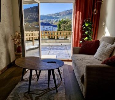 Granges-Aumontzey Apartment | Le Duplex du Parc - Terrasse
