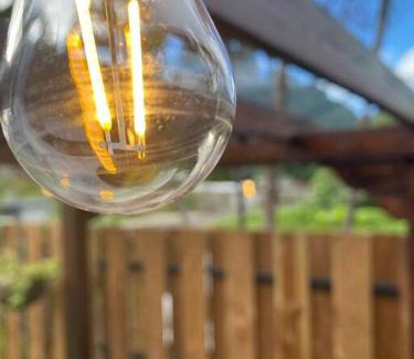 Nunue House | Le Fare Pergola - Lagoon and Mountain view