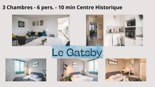 Troyes Apartment | Le Gatsby - 3 chambres - Centre-Ville