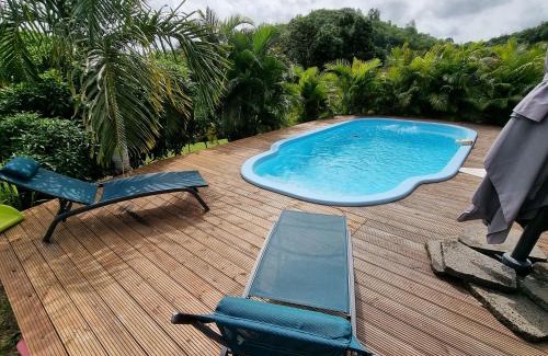 Le Vauclin Apartment | Le Goyav' appart avec piscine et jacuzzi au Vauclin