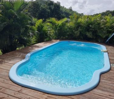 Le Vauclin Apartment | Le Goyav' appart avec piscine et jacuzzi au Vauclin