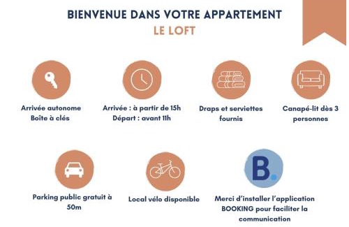 Castelsarrasin Apartment | LE LOFT - Studio ouvert, salle de bain italienne, idéal couples