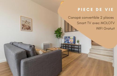 Castelsarrasin Apartment | LE LOFT - Studio ouvert, salle de bain italienne, idéal couples