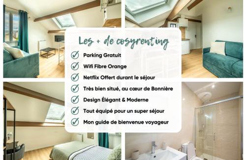 Bonnieres-sur-Seine Apartment | LE MACHU PICCHU - Self Checkin Automatique - Netflix - 15 Min de Giverny