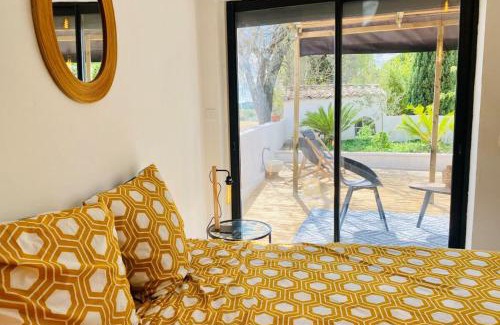 Villevieille House | Le Mas de La Cigale vue imprenable climatisation