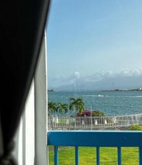 Pointe-a-Pitre Apartment | Le Nid Bleu - Comfort and Sea View
