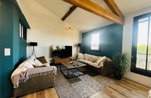 Saint-Mathieu Apartment | Le Perchoir- Vue imprenable sur ville - Wifi