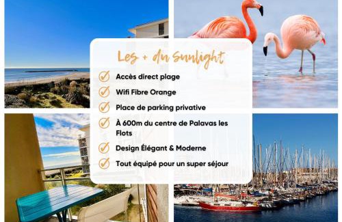 Palavas-les-Flots Apartment | Le Sunlight - T2 bord de mer, Parking