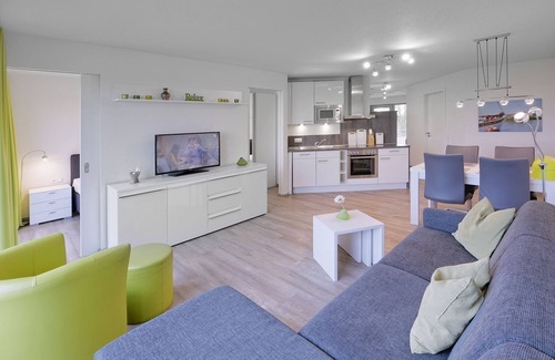 Krautsand Apartment | Lee Apartment D4 R3 with panoramic view - Ferien auf Krautsand GmbH
