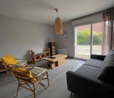 Peuplingues House | Les Buissonnets - Mer & Campagne - Maison de vacances - 2 chambres - 1 salon - 1 salle de bains - 1 cuisine - 72 m2