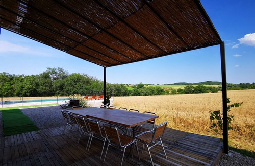Roquevidal Villa | Les Jardins de Roquevidal. Maison Calme en Campagne, Idéale Pour Famille/amis