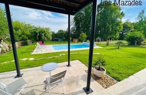 Annesse-et-Beaulieu House | Les Mazades à 10 min de Périgueux avec piscine chauffée, meublé de tourisme classé 3 étoiles