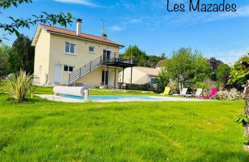 Annesse-et-Beaulieu House | Les Mazades à 10 min de Périgueux avec piscine chauffée, meublé de tourisme classé 3 étoiles