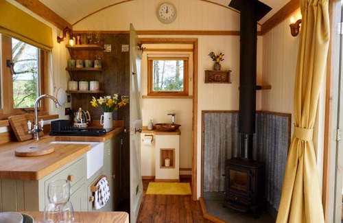 Trusham House | Little Ash Glamping - Luxury Shepherd's Huts