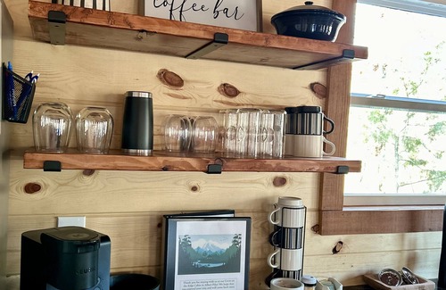 Athens Cabin | Livin on the Edge Cabin in Albert Pike Recreation Area. Beautiful place to stay!