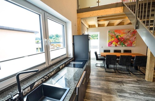 Bundenthal Apartment | Lodge 3 with terrace and pool view - FBA-Village