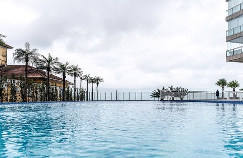 Pompeia Apartment | Loft à beira-mar na Praia José Menino, Santos/SP