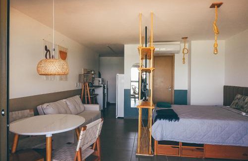 Cruz das Almas Apartment | Loft beira-mar com frente e vista para o mar