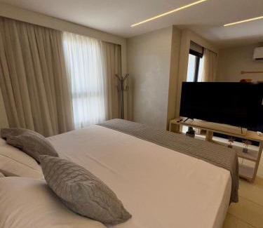 Ponta Negra Apartment | Loft em Ponta Negra com piscina e vista para o mar