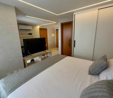 Ponta Negra Apartment | Loft em Ponta Negra com piscina e vista para o mar