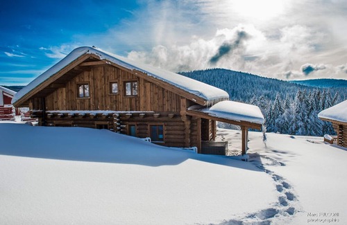 Liezey Ski Chalet | Log cabin near Gérardmer - 9 persons/SPA