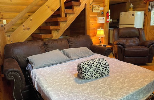 Knoxville Cabin | Log Cabin, UTK/Neyland, Smokies, 16acres, FP, HotTub, Arcade, Fishing, Golf,Pets