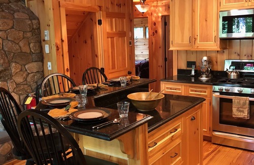 Campton Hollow Cabin | Log Home Nestled Between The White Mountains and The Lakes Region