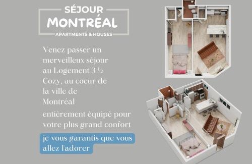 Montreal-Nord Apartment | Logement 1 pièce Cozy - Parfait pour Courts Séjours