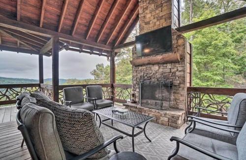 Ridges Over the Lake House | Long-Range Views Game Room Fire Pit Pets