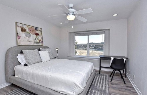 Jonestown House | Longterm Lake House with Views and Hot Tub