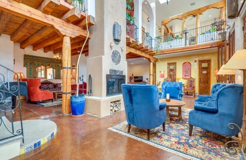 Cerrillos Villa | Los Cerrillos Hillside Hacienda on 65 Acres!