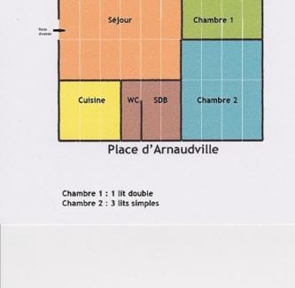 Jausiers Apartment | Lou Filadour rez de chaussée 5 personnes