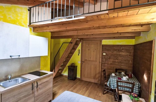 Prata Camportaccio Apartment | Lovely apartment for 3 people with A/C, WIFI, TV, patio and pets allowed