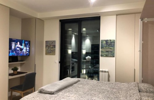 Savski Venac Apartment | Lovely BW Metropolitan studio