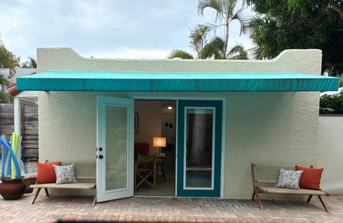 Delray Beach Cottage | Luxe Hideaway with Pool & Garden