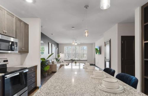 North Raleigh Apartment | Luxe King 3 Bedroom Suite in North Raleigh