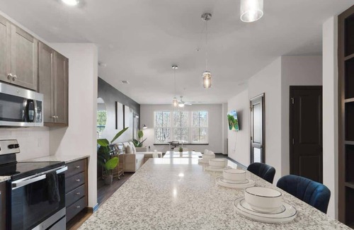 North Raleigh Apartment | Luxe King 3 Bedroom Suite in North Raleigh!