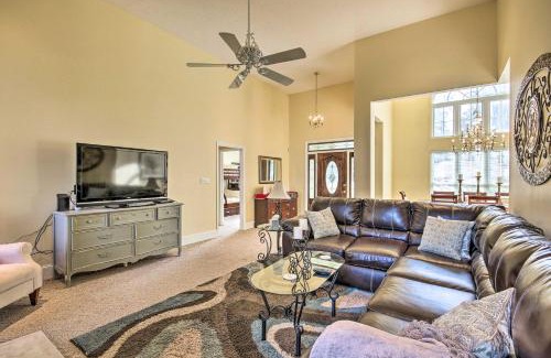 Appling House | Luxe Lake House with Pool and Dock on Deep Water Cove!