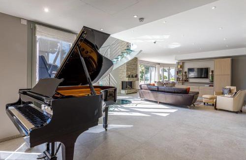 Antibes House | Luxueuse Villa Charleston - Vue mer, Sauna Hammam