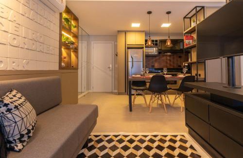 Matriz Apartment | Luxuoso Apto Em Frente Ao Shopping Curitiba - Piscina, Academia e Sauna