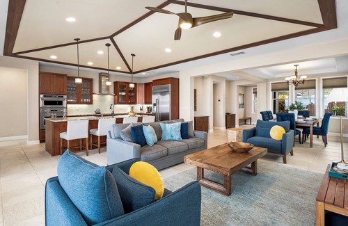 Kailua-Kona House | 🌴Luxurious Oceanfront Home on Golf Course – Paradise Awaits – Golf Package Available🌴