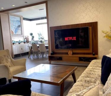 Dar Bouazza Apartment | Luxury 3-Bedroom, 3-Bathroom Apartment with Pool