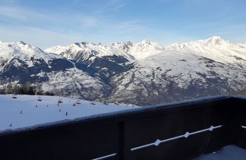 Aime Apartment | Luxury apartment 90m2 sleeps 10 La Plagne Aime 2000 at the foot of the slopes