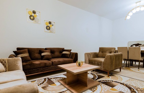 The 5th Settlement Apartment | Luxury doublex apartments in new caironشقق فندقيه للايجار بالتجمع الخامس