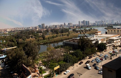 Giza Apartment | Luxury Duplex penthouse with Full Great Nile view, entire apartment