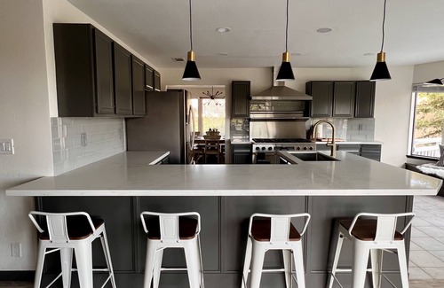 North Hilltop House | Luxury Home with Mount Shasta Views, Pool and Spa