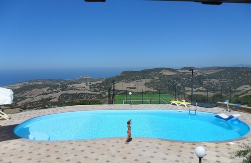 Tergu Villa | Luxury house with private pool and tennis court. Sea view