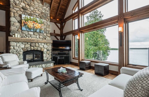 Stokes Bay Villa | Luxury Lake Huron Retreat + Peloton & Dock