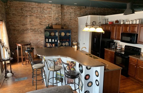 Jerseyville Apartment | Luxury loft in the building from 1888